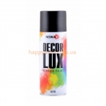 Краска NOWAX NX48010 Decor Lux черный глянсовый цвет 450мл